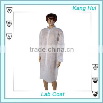Cheap anti-water disposable work visitor coats