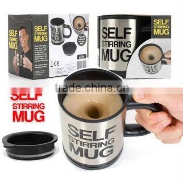 Electric Automatic Self Stirring Mug Lazy Cup Tea Coffee Kitchen Gadget