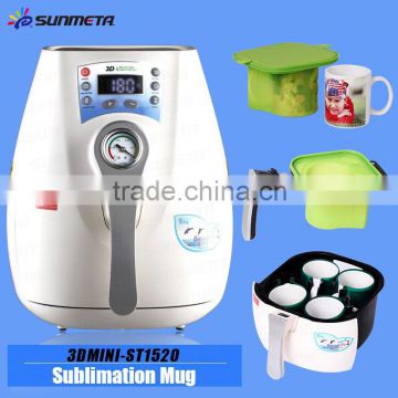Sunmeta factory directly mini 3D sublimation machine for mugs, phone case sublimation machine ST-1520