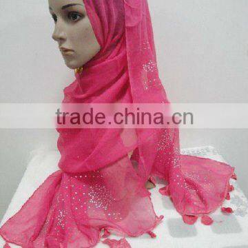 NL070 new style muslim long scarf