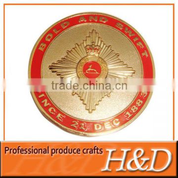 eye-catching promotional metal coins for army