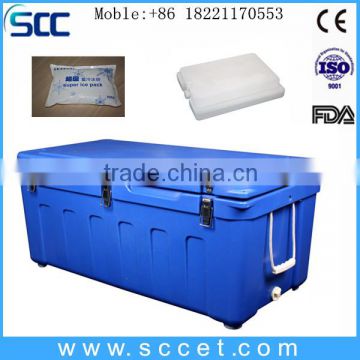 SCC brand LLDPE&PU insulated ice chest for storing cooler food and drink
