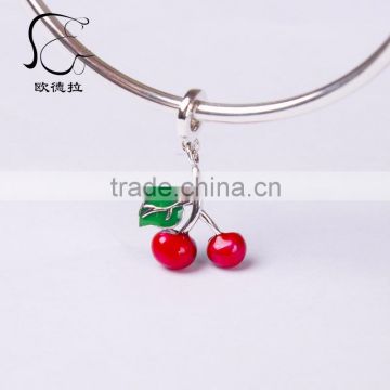 beads brand cherry pendant bracelet