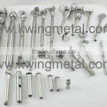 Stainless Steel Wire Rope Swage Fitting