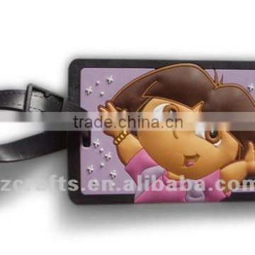rubber luggage tag