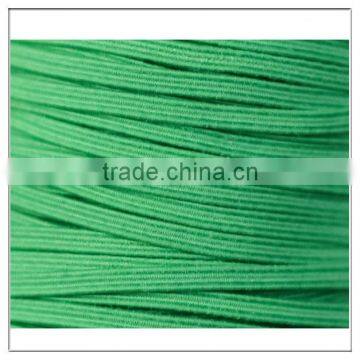 custom skinny elastic 1/8" green elastic