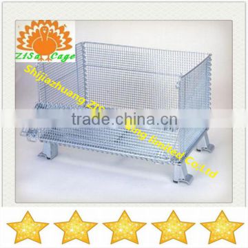 steel wire storage cage for warehouse from china zisa