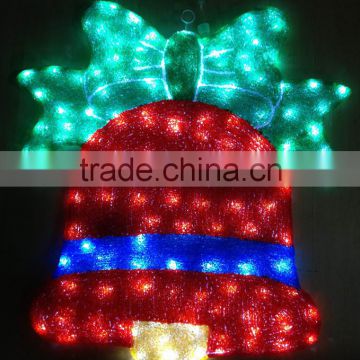 Christmas 2016 merry christmas christmas decoration light 2D motif light bell led light                        
                                                                                Supplier's Choice