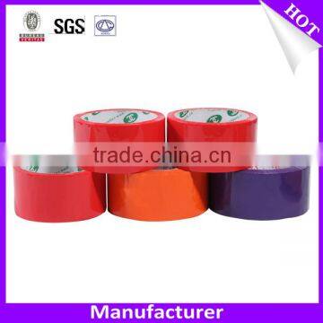 2016 Shenzheng Hot Sale Coloured Adhesive Bopp Packing Tape