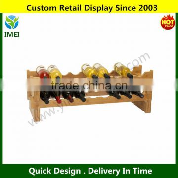 18-Bottle Stackable Bamboo Wine Rack YM5-1125