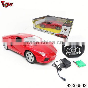 Very low price 4CH make remote control car with light+charger+battery