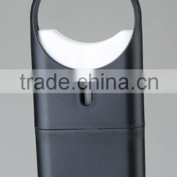 New Black Perfume Sprayer Empty Plastic Bottle Atomizer Flat 10ml / 0.33oz