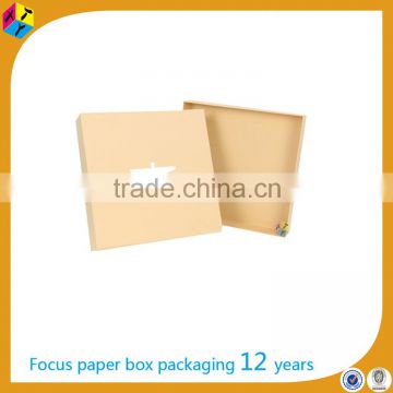 Kraft paper packaging clothes tshirt packing boxes