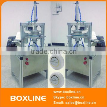 Small Pneumatic Round Soap Pleated Wrapping Machine