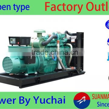 Yuchai 800KW/1000KVA diesel generator sets YC6C1220L-D20 with high quality
