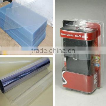 rigid pvc sheet with thermoforming process to fold box