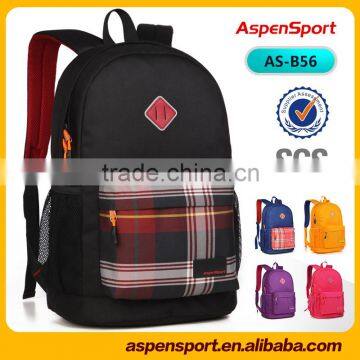 High Quality Colorful backpack school backpack sport bag with water resistant