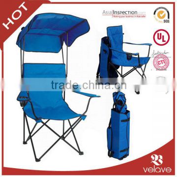 folding portable canopy beach chair