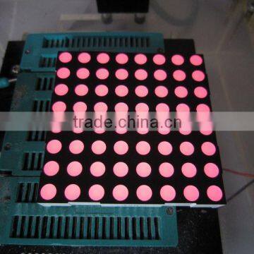 1.9 Inch 8*8 Dot Matrix LED Display Red Color