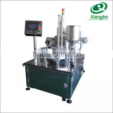 Automatic plastic cup sealing machine