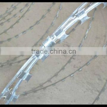 concertina barbed wire/razor barb wire fence/concertina razor wire factory