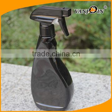 Black PET 550ml Plastic Trigger Sprayers Bottle For House Detergent