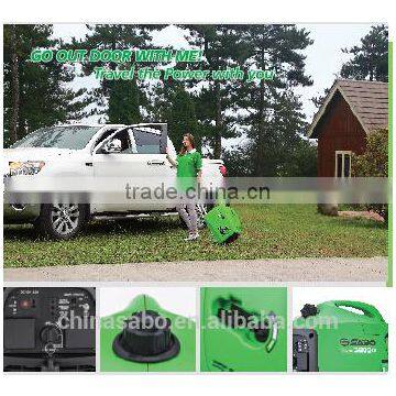 Portable Smart Digital Inverter Gasoline Generator 2000 w,100% Copper Wire