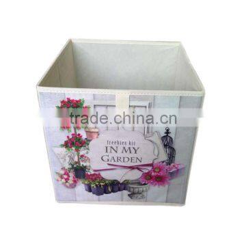 Store More Printed Non-woven Fabric Storage Box