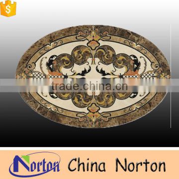 Limestone oval luxury backsplash medallions kitchen NTMS-MM025Y