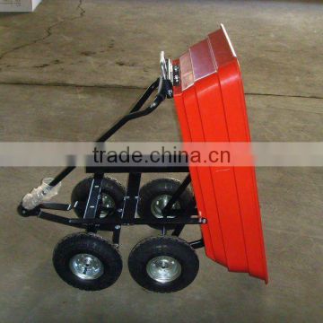 75L red poly dump Cart with lowest price
