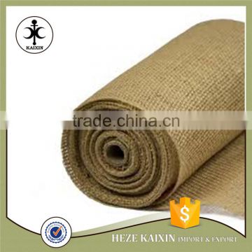 Personalized jute burlap roll cloth for construction use