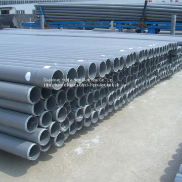 UPVC grey drainage water pipes