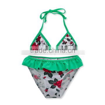 OEM Sevice Baby Beachwear Two Pieces Girl Swimwear For Bikini