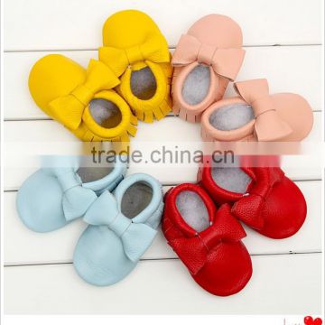 Casual multicolour genuine leather baby shoes 2016