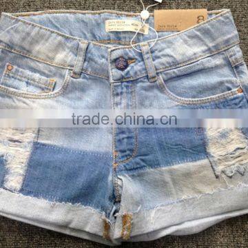 girls denim shorts,baby girls shorts