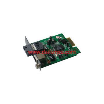 DLX-850K/850GK card inserted type Ethernet Fiber Media Converter
