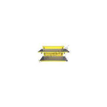 Yellow Powder Coated Steel Ambulance Stretcher Platform With Two Layer