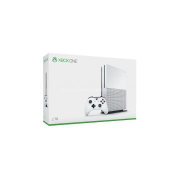 NEW Microsoft Xbox One S 2TB White Slim Console 4K Launch Edition