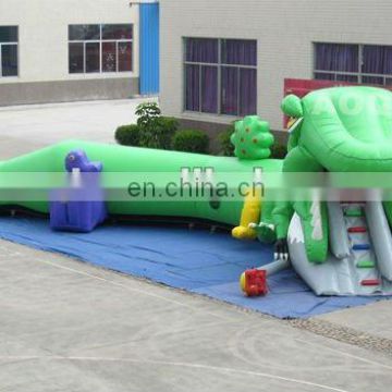 AOQI products selling well unique inflatable lizard crawl tunnel AQ2018 for sale
