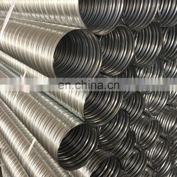 Construction duct pipe galvanized material duct pipe size large stock duct pipe price per meter