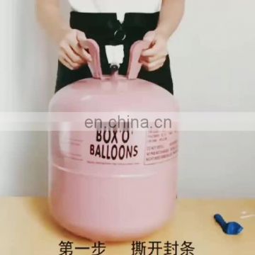 Party Balloons portable mini helium tank container
