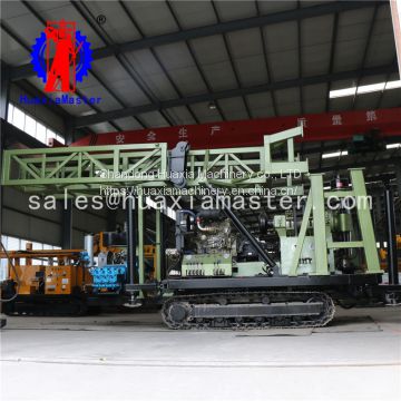 Economy type portable machine crawler hydraulic water well drilling rig water well drill