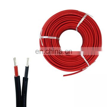 1/1.8KV PV1-F electrical small copper cable 6mm solar  cable 6mm copper