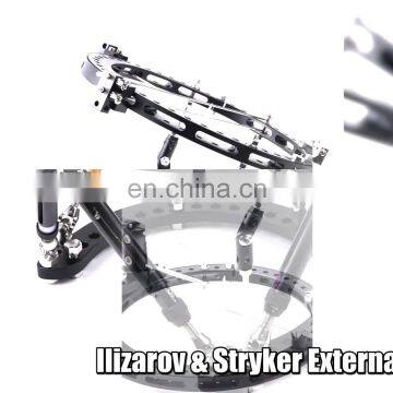 China Manufacture Orthopedic Bone Ring Fixators Tibia/Femur Ilizarov External Fixation Surgical Instruments