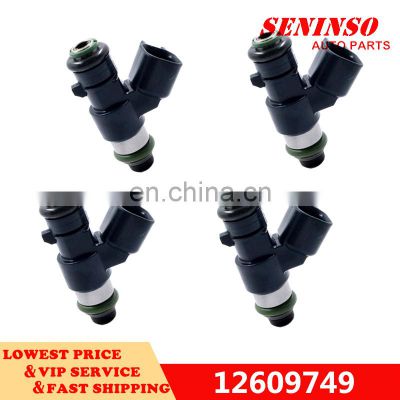 4 Pcs Original New Fuel Injector Fuel Nozzle OEM 12609749 217-3410 for Cadillac for Hummer for GMC Yukon 2010-2013 6.2L V8