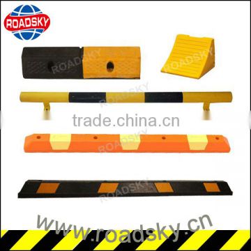 Solid Weather Resistant Rubber Garage Curb