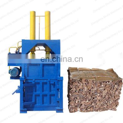easy to operate hydraulic car waste paper baler machine