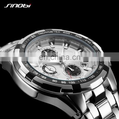 SINOBI Sports Men Digital Quartz Watches S9720G Waterproof Wristwatch  For Mens Clock  Montre Homme