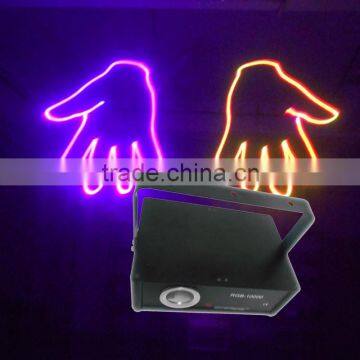 factory price newest design party box RGB Color 1W 2W 3W mini laser light