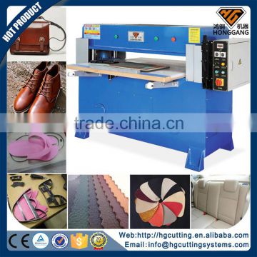 alibaba popular hydraulic genuine leather bag press cutting machine